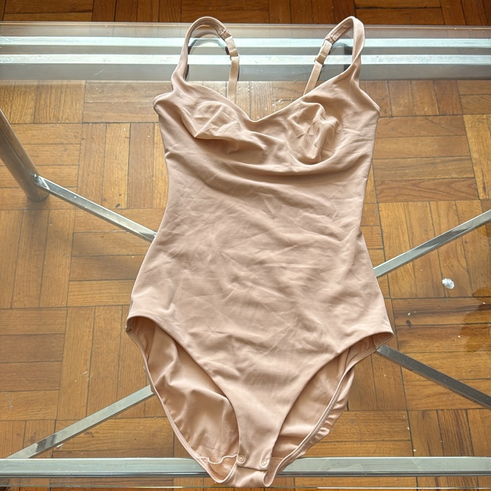 WOLFORD Sheer Touch Stretch Jersey Underwire Bodysuit - Women’s Size M/ B Cup - Picture 5 of 13